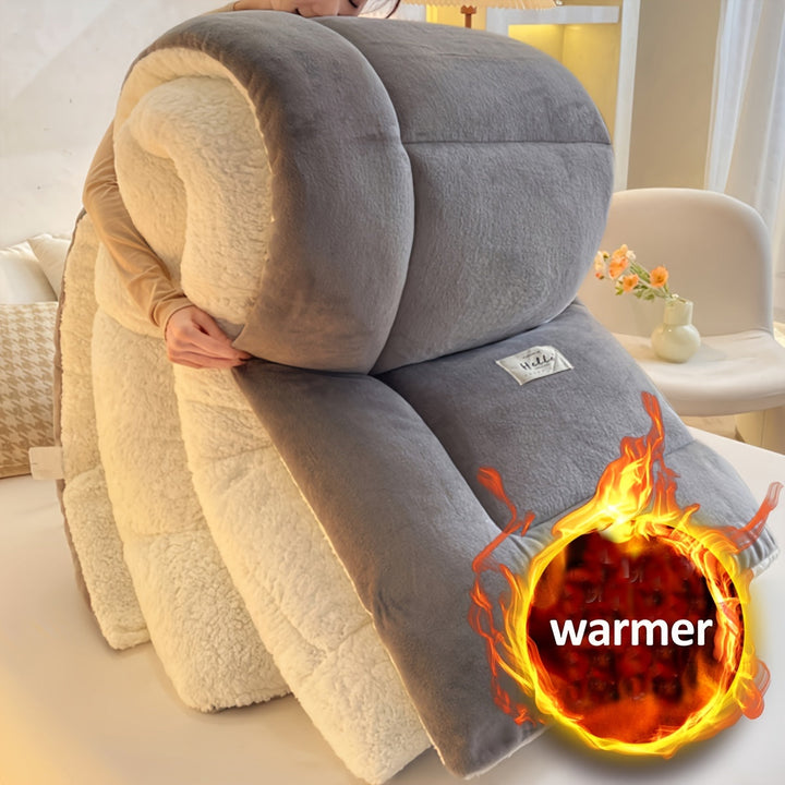 BowLift | Stylish Cabin Sherpa Fleece Duvet – Ultimate Comfort & Warmth