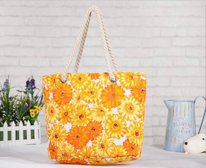Colorful beach bag with sturdy ropes Bowlift