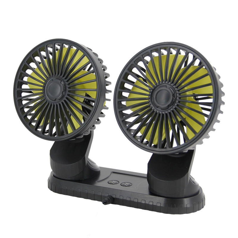Unisex double fan with adjustable tilt Bowlift