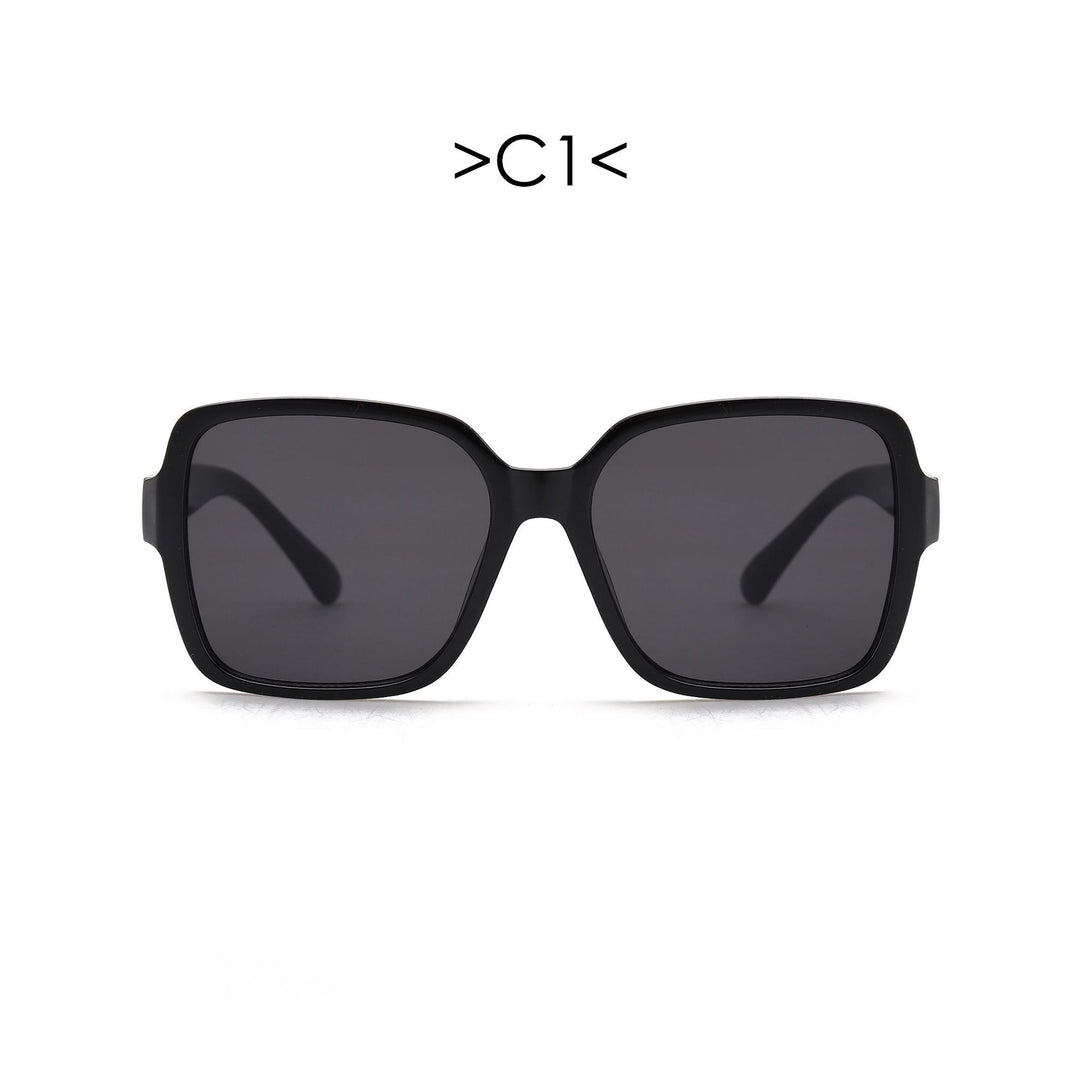 Women's oversized sunglasses with geometric design Bowlift