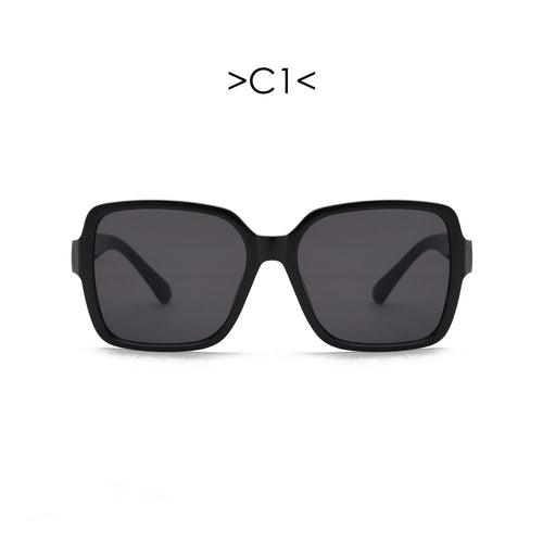 Women's oversized sunglasses with geometric design Bowlift