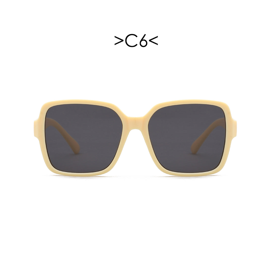 Women's oversized sunglasses with geometric design Bowlift