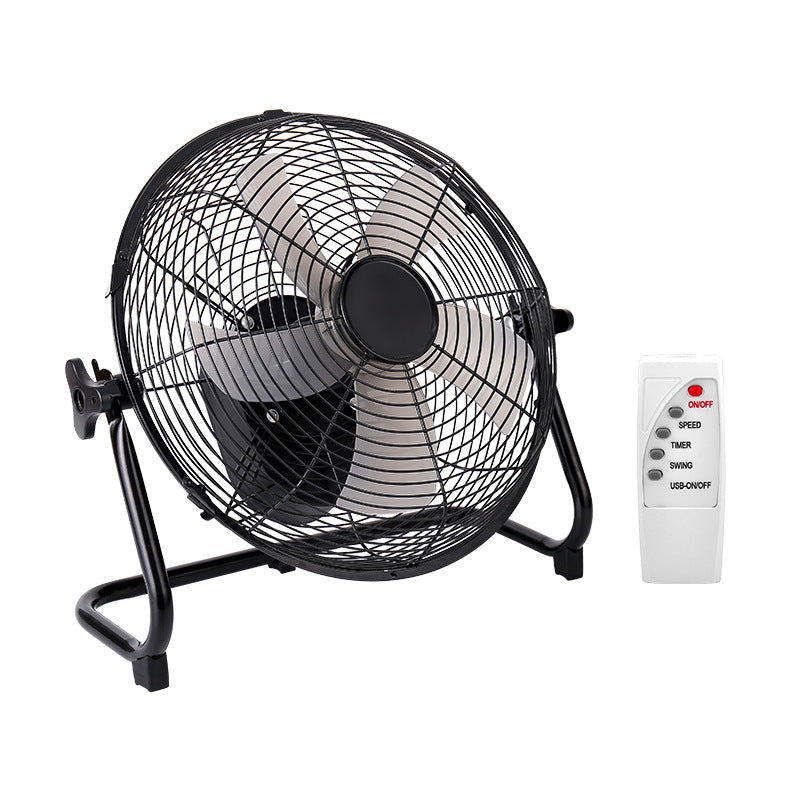 Unisex nan solar-powered portable battery fan with remote control and USB connection Bowlift