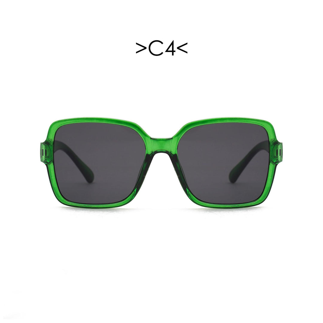 Women's oversized sunglasses with geometric design Bowlift