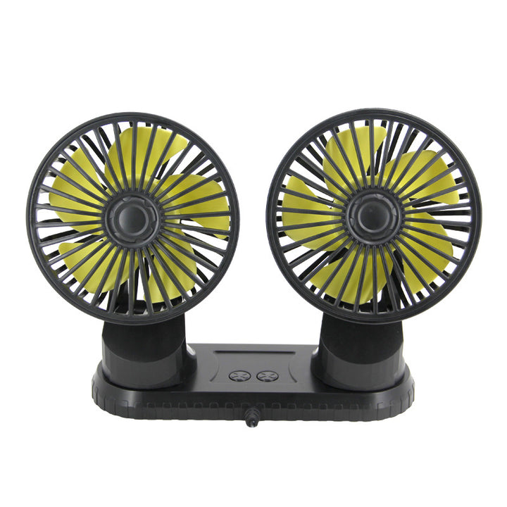 Unisex double fan with adjustable tilt Bowlift