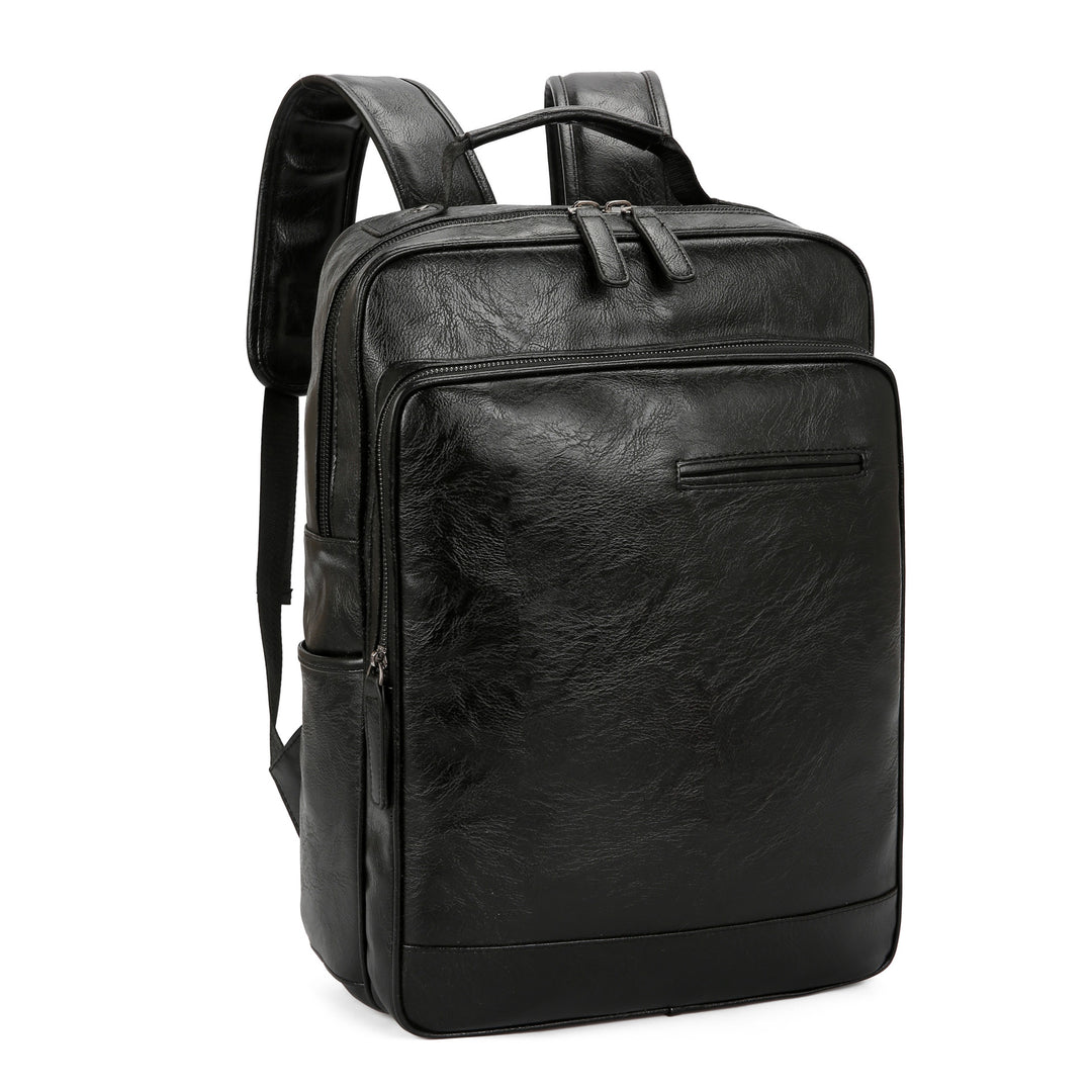 Premium Leather Business Backpack Bowlift