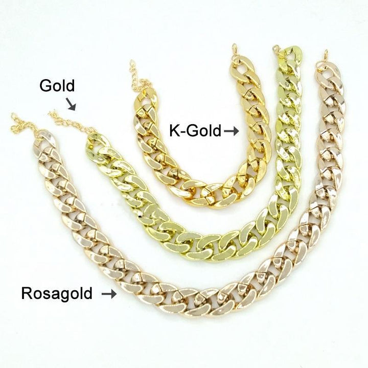 BowLift | Pet Jewelry Thick Gold Chain Collar