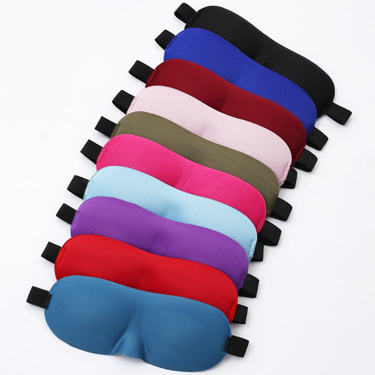 Unisex nan light-blocking travel mask with thermoformable nylon cover and wide comfort band Bowlift