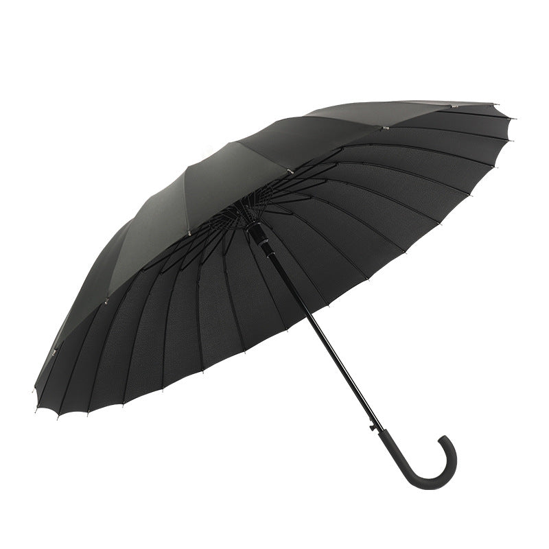 Ladies sturdy automatic umbrella with ergonomic handle Bowlift