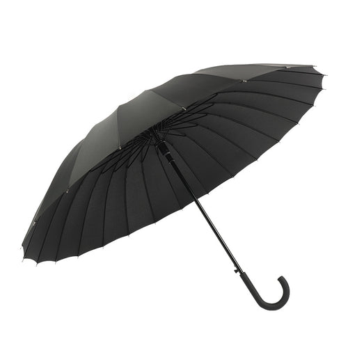 Ladies sturdy automatic umbrella with ergonomic handle Bowlift