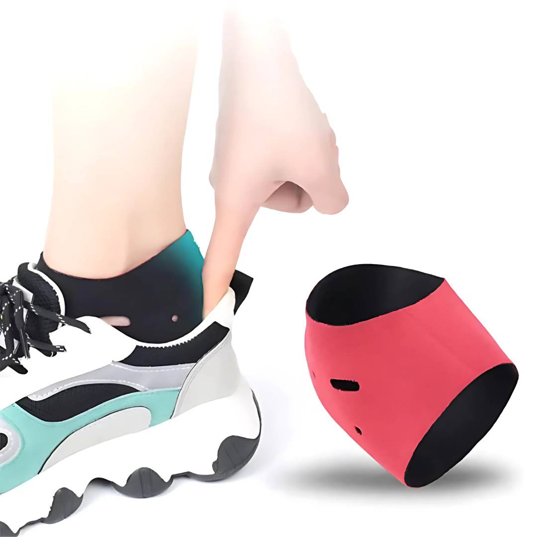 SootheSteps Heel Socks | Cushioned Support for Dry Cracked Heels - Plantar Fasciitis Relief - Ideal for Daily Use Bowlift