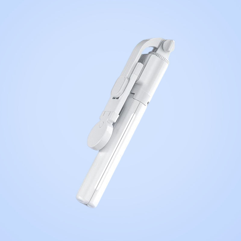 Selfie stick with LED additional light | Bowlift