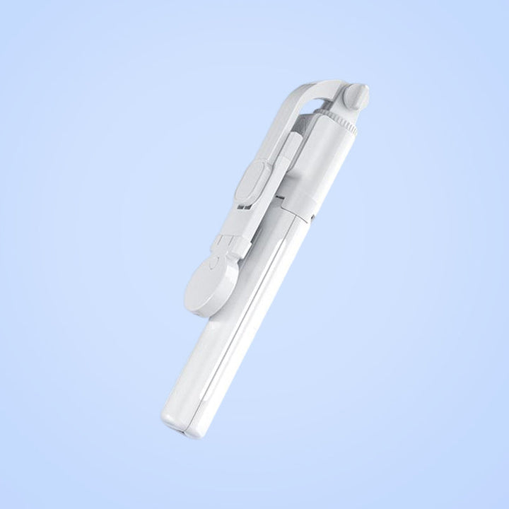Selfie stick with LED additional light | Bowlift