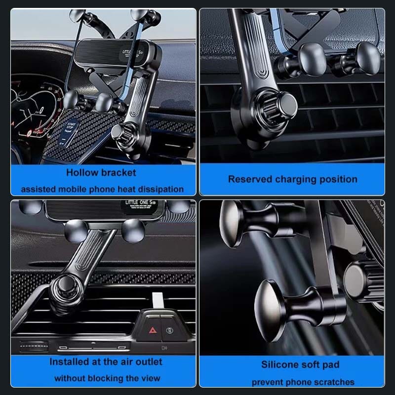 BowLift | Rotatable Car Phone Holder