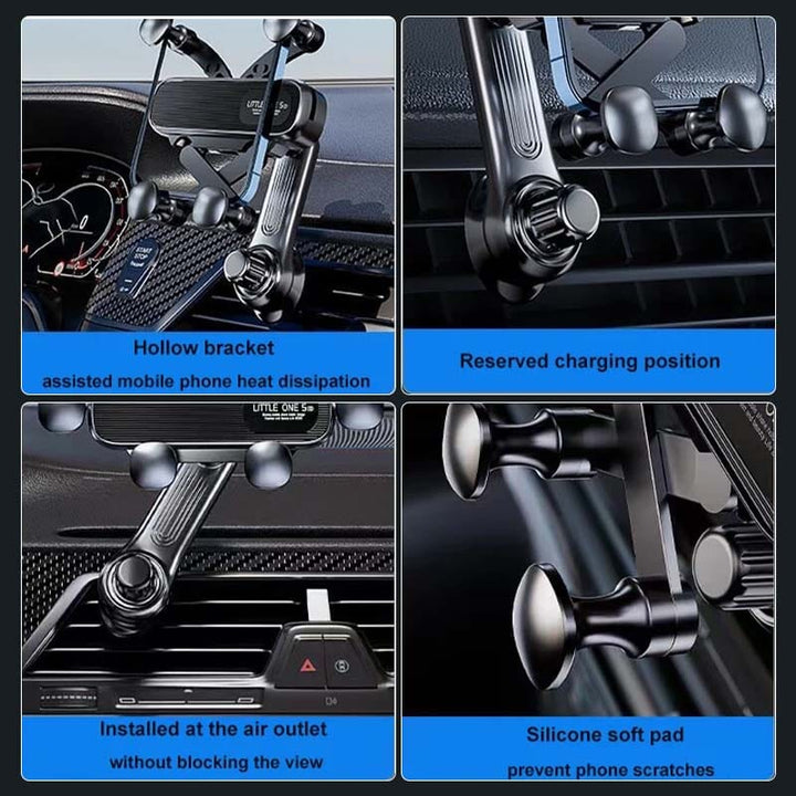 BowLift | Rotatable Car Phone Holder