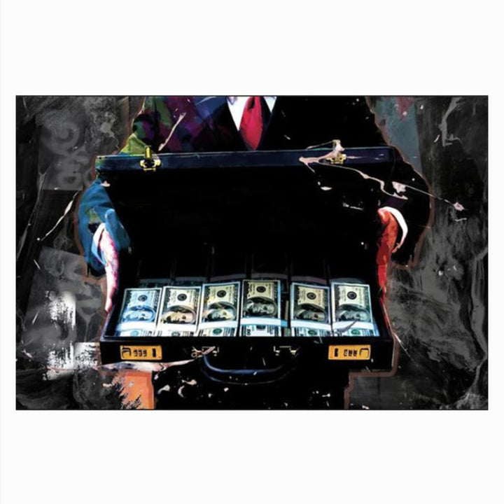 Pop Art Street Graffiti - Canvas Wall Art Painting | Bowlift