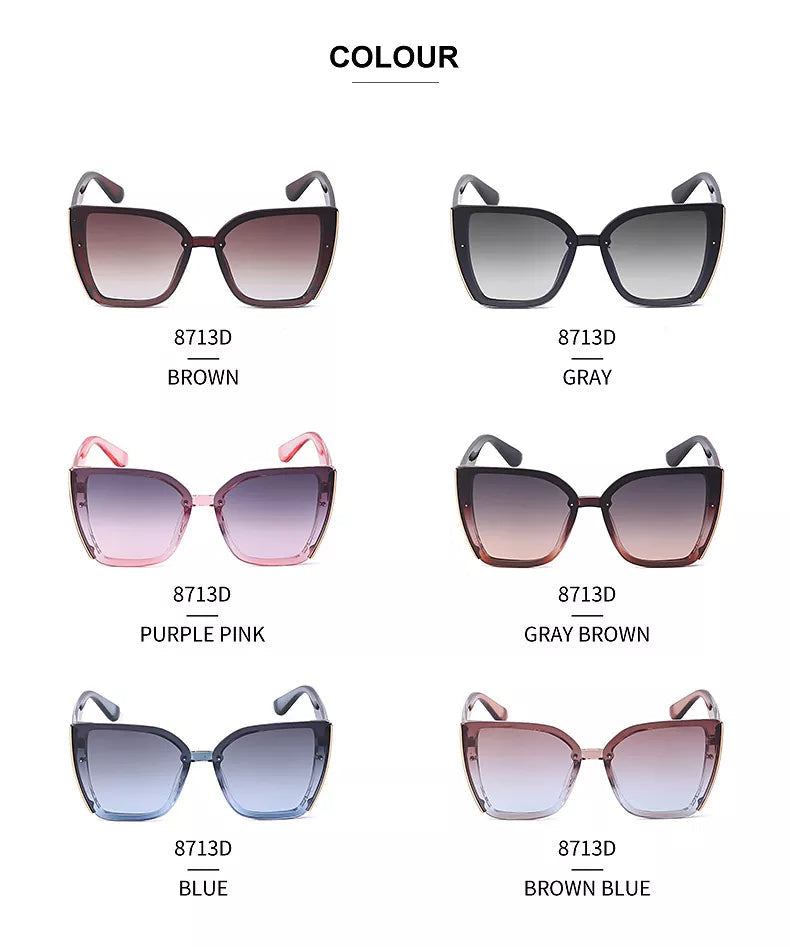 Billie Retro Sunglasses | Square & Trendy | Bowlift