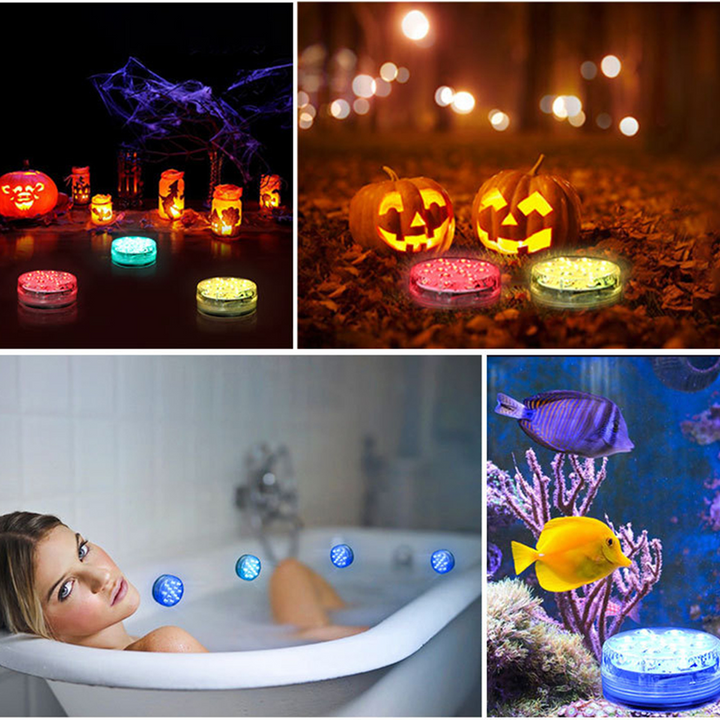 BowLift | Underwater LED light with remote control – RGB multicolor pool lighting for bathrooms and ponds