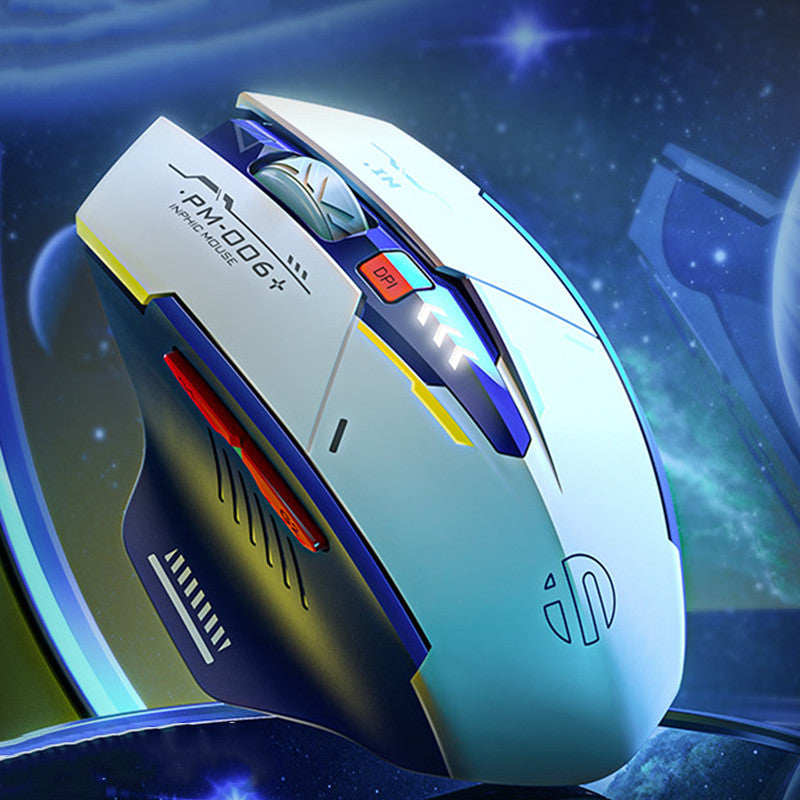 BowLift | Mecha-Shaped Silent Wireless Mouse