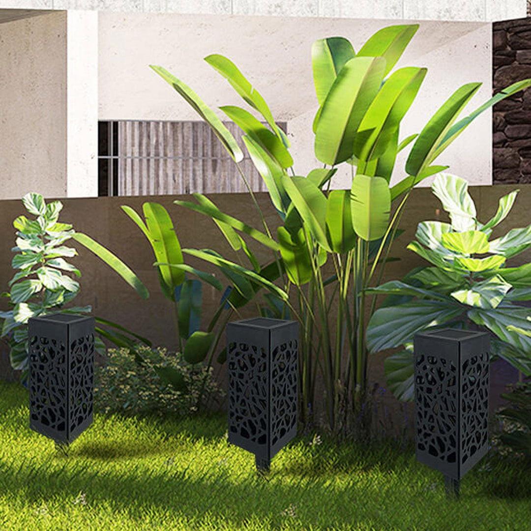 Creative Hollow Square Column LED Outdoor Lawn Ground Insert Landscape Light | Bowlift