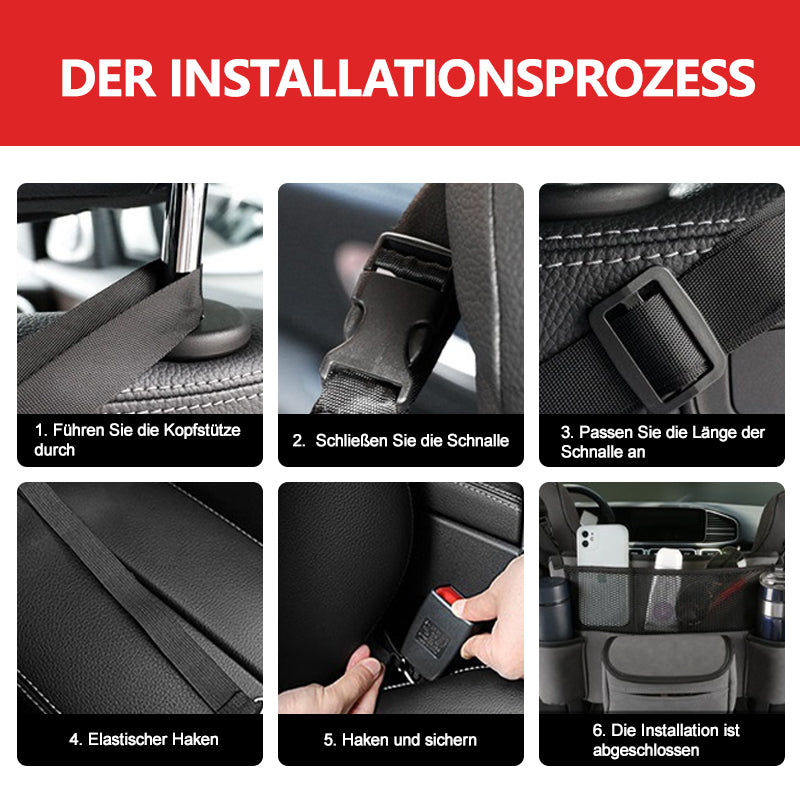 BowLift | Multifunctional Storage Bag for Car Seats