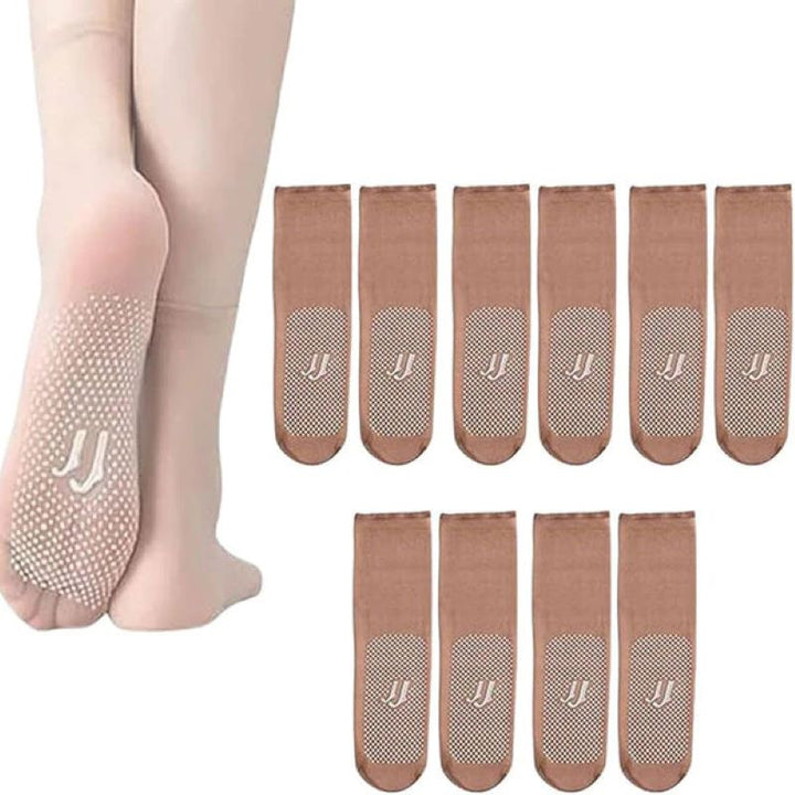 BowLift | Ultra-thin non-slip ankle socks – breathable and elegant for everyday wear