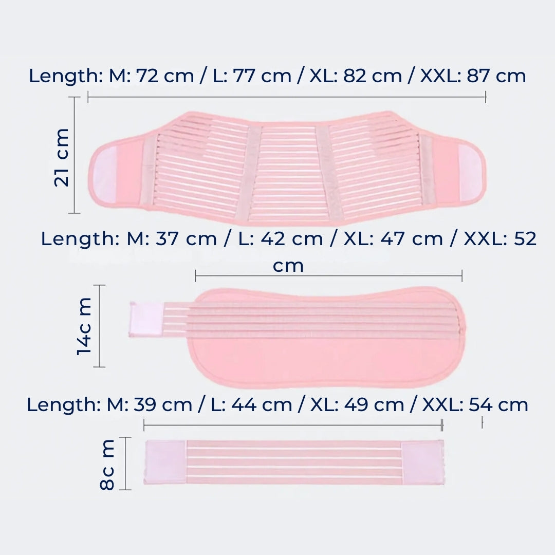 Support Belt for Pregnant Women – Back & Pelvic Support – Posture Comfort – Stability & Recovery Bowlift