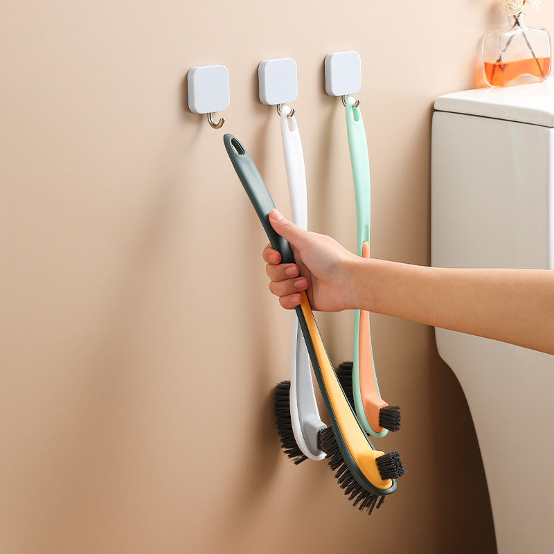 Double-sided Flocking Toilet Cleaning Brush | Bowlift