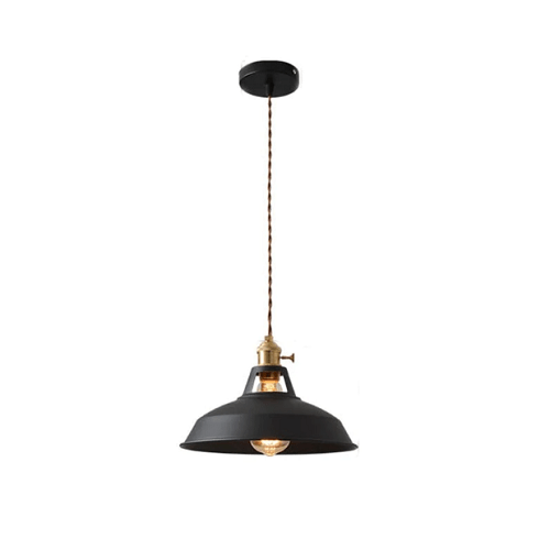 BowLift | Vintage pastel pendant lamp - Metallic elegance - Soft ambiance