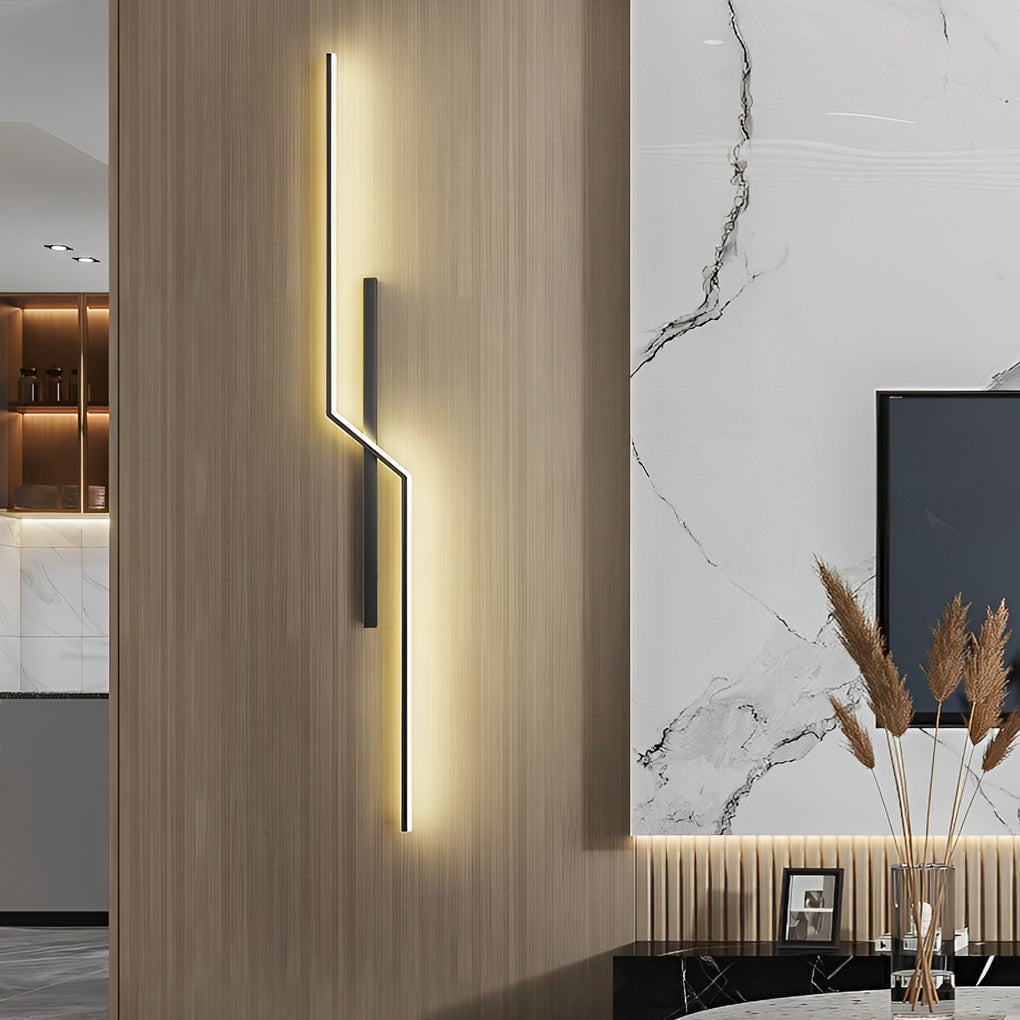 BowLift | Lines Creative LED Modern Minimalist Wall Lamp Decorative Wall Lights Lighting