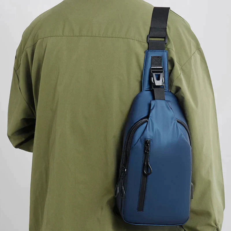 BowLift | UrbanShield Waterproof Crossbody Bag with Anti-Theft Design