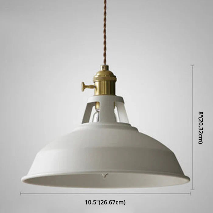Industrial Retro Pendant Lamp - IronGlow | Bowlift