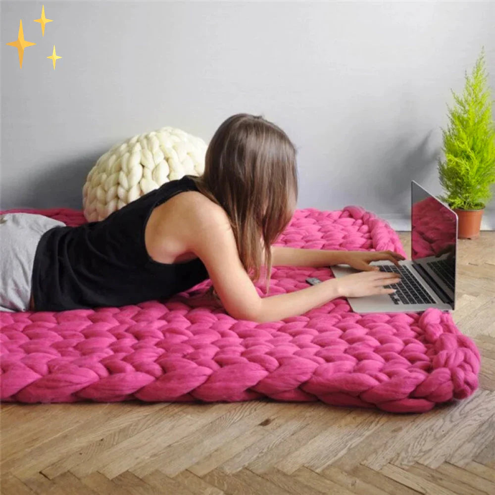 BowLift | DIY Chunky XL 1000 gram Yarn for Soft Blankets