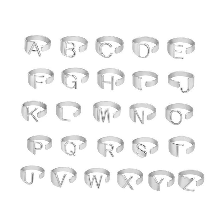 BowLift | Initial A-Z Letter Ring
