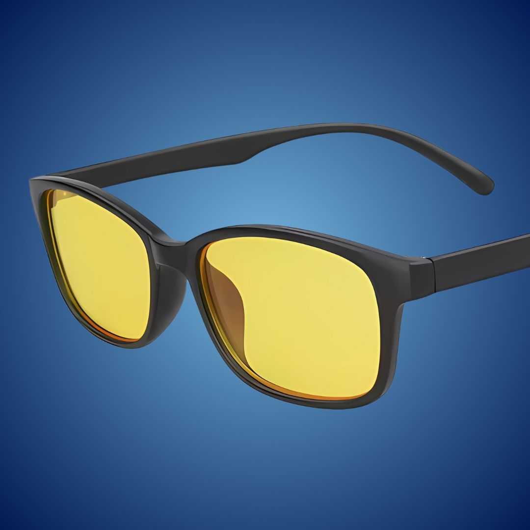 VisionGuard Blue Light Glasses | Eye Strain Relief - Sleep Improvement - Computer screen glasses - Anti-Reflective Coating Bowlift