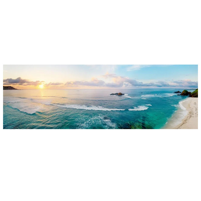 Mountain Lake Forest Wilderness Wall Art Large Format Canvas Prints Wide Format Landscape Picture For Above The Sofa Or Above The Bed | Bowlift