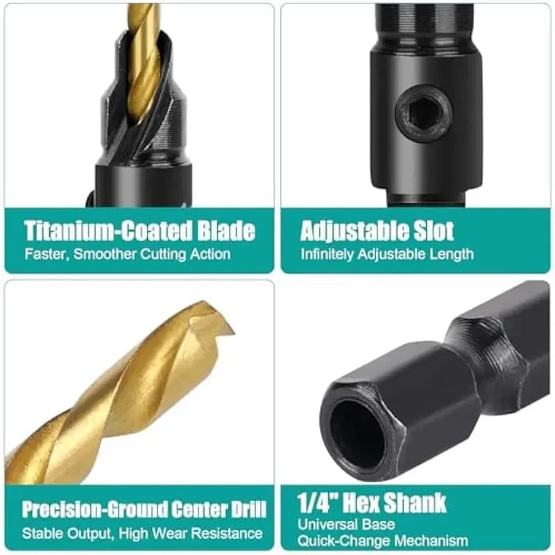 TitanDrill — No more wobbly screws, for connections that last forever | Bowlift