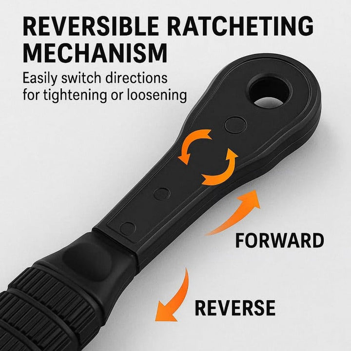BowLift | Universal 4-in-1 Ratcheting Drill Chuck Key Set