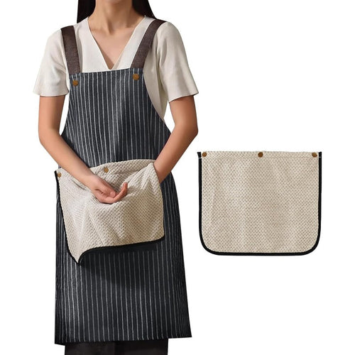 Cross Back Work Apron Bowlift