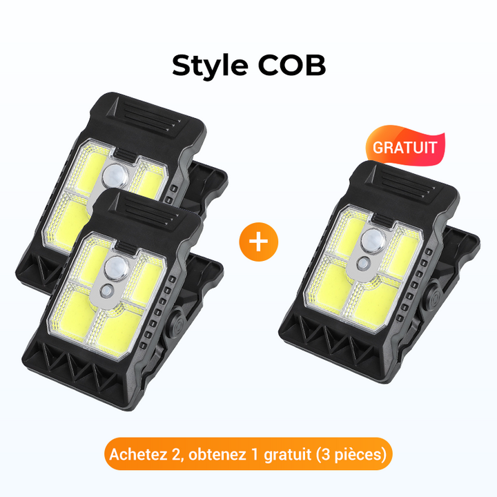 BowLift | PowerBeam Solar-Clamps-Boost — Turn dark corners into a cozy oasis full of light and protection!