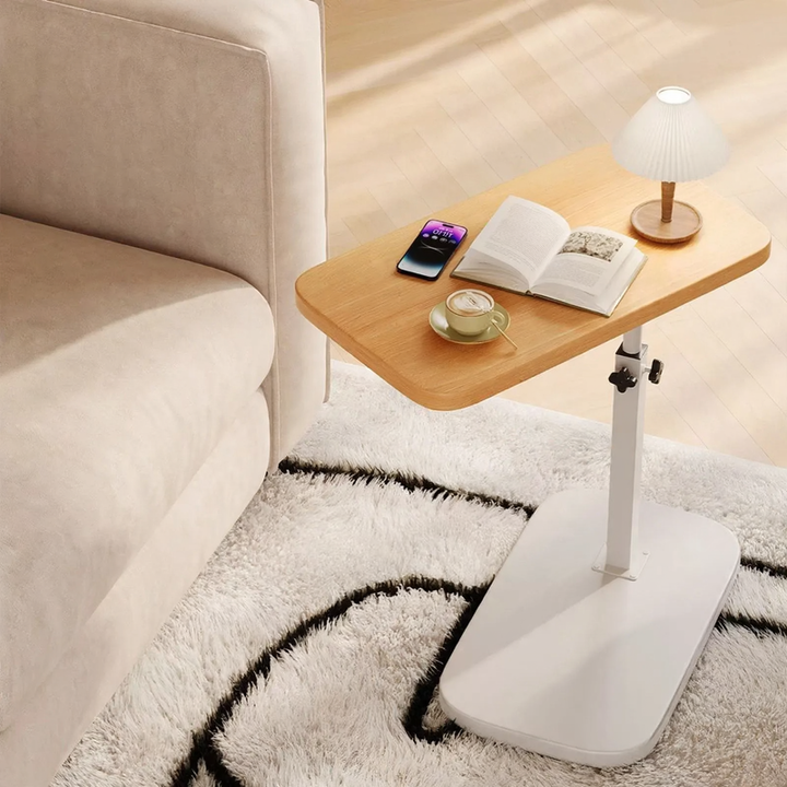 Beef Side Table with Lever Function