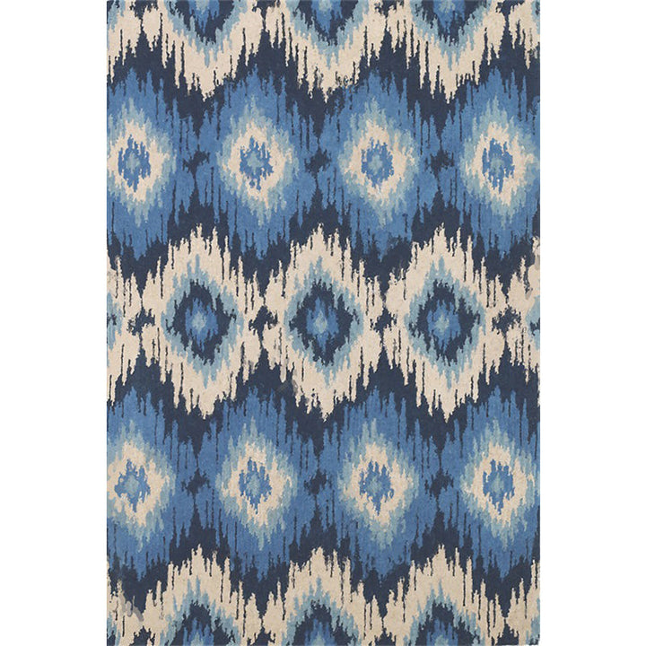BowLift | Tribal Gabbeh Abstract Rug Diamond Geometric Rug Polyester Washable Non-Slip Stain-Resistant Rug for the Bedroom