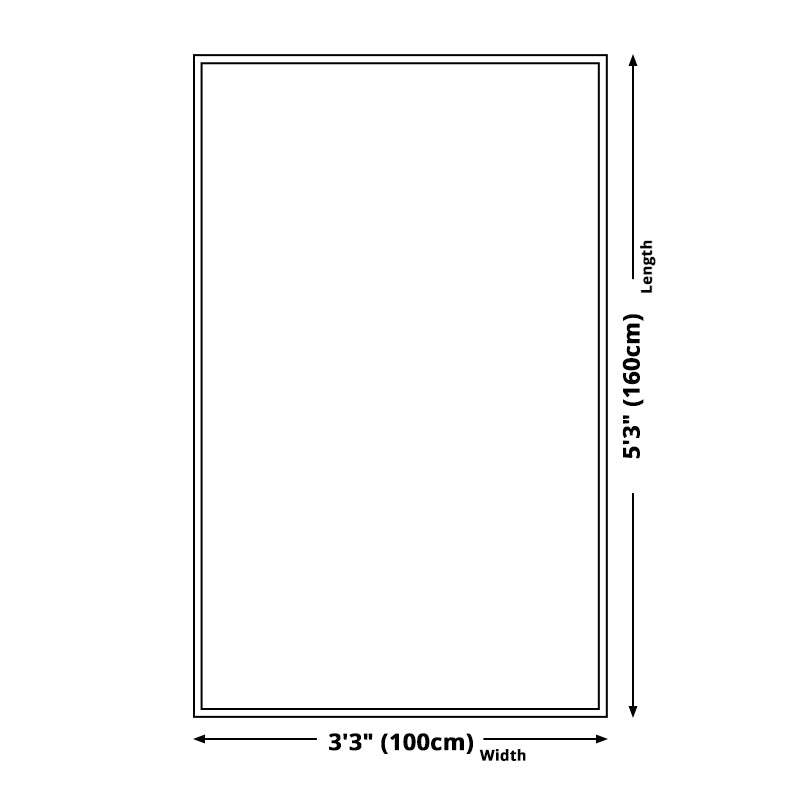 BowLift | Framed Diamond Aztec Rug with Tribal Symbols Polyester non-slip back Power Loom Indoor Rug for Living Room