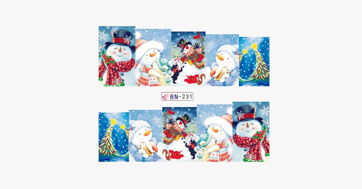 BowLift | Christmas Nail Stickers