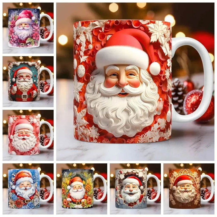 BowLift | Creative 3D Christmas Ceramics Mug Christmas gift