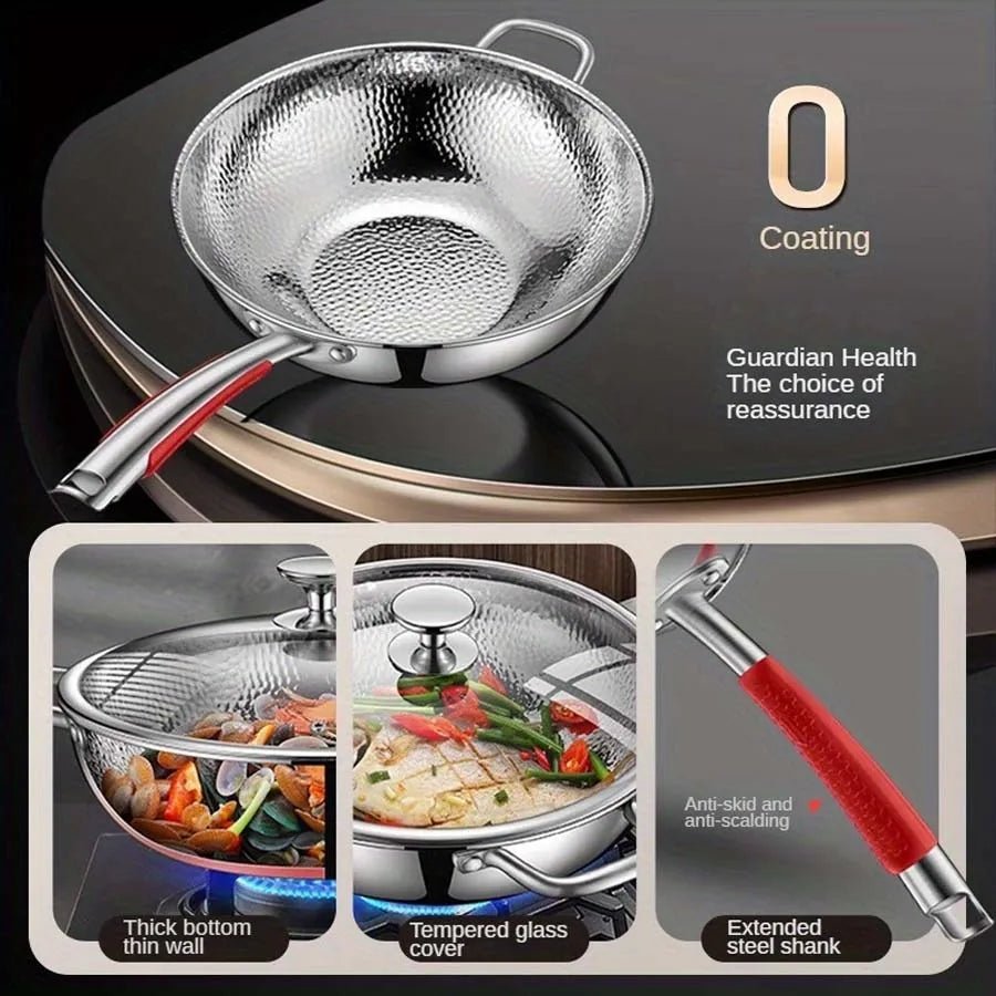 TitanFlair Wok — Frying without sticking for limitless cooking pleasure | Bowlift