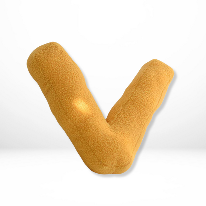 BowLift | Alphabet Cushion Velura – Soft Velvet Decorative Cushion in Every Letter of the Alphabet