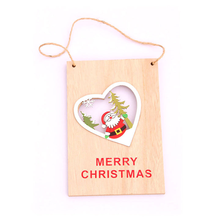 Wooden Holiday Sign Bowlift
