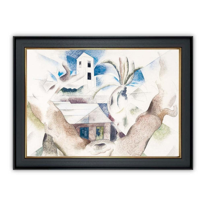 Charles Demuth - Bermuda No. 1 - Tree and House | Bowlift