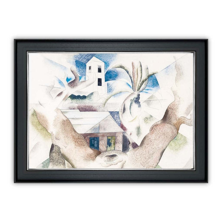 Charles Demuth - Bermuda No. 1 - Tree and House | Bowlift